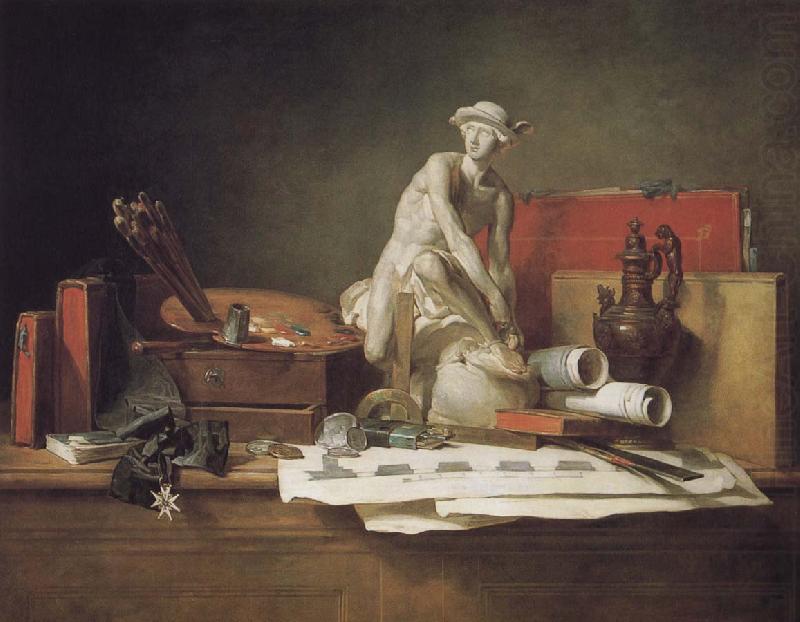 And draw a Medal, Jean Baptiste Simeon Chardin